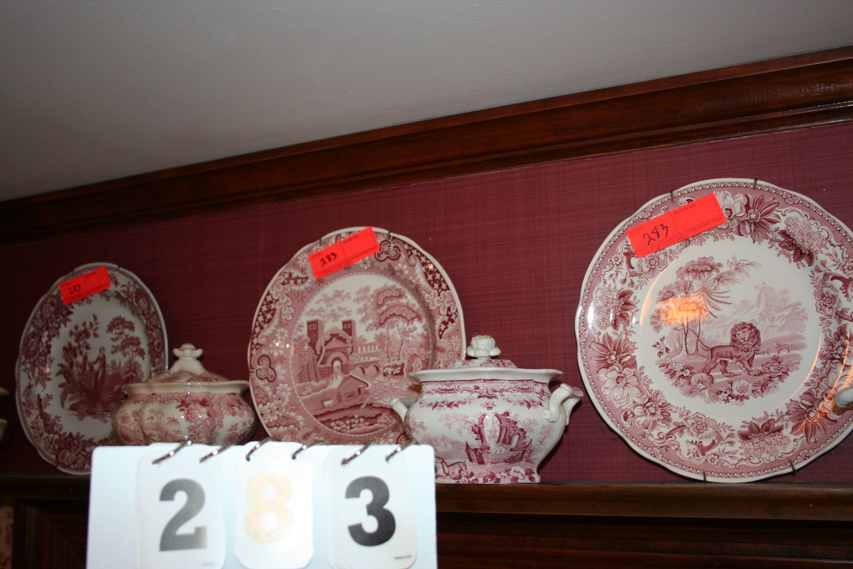 Image for Vintage Staffordshire (8 Pieces)