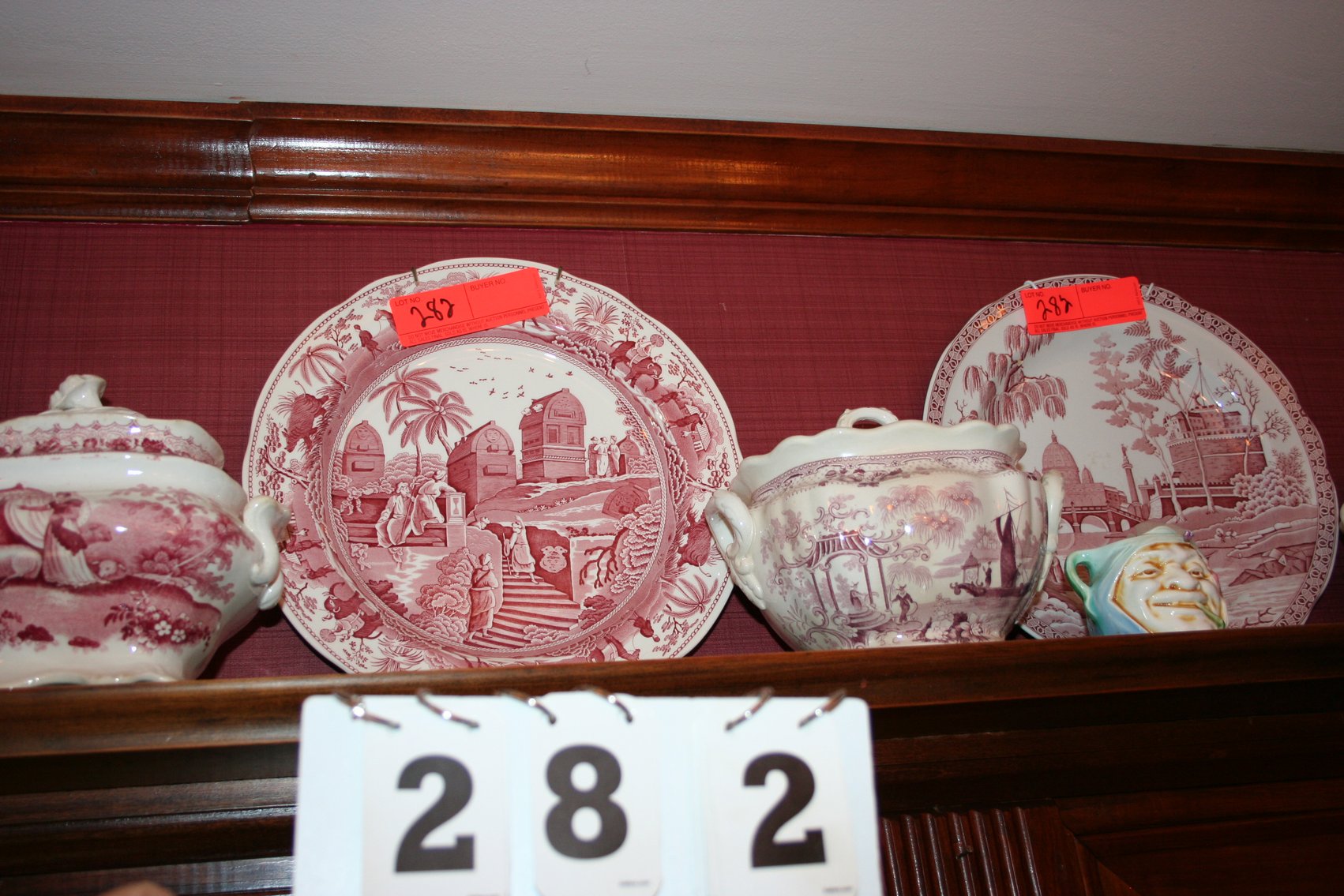 Image for Vintage Staffordshire (6 Pieces)