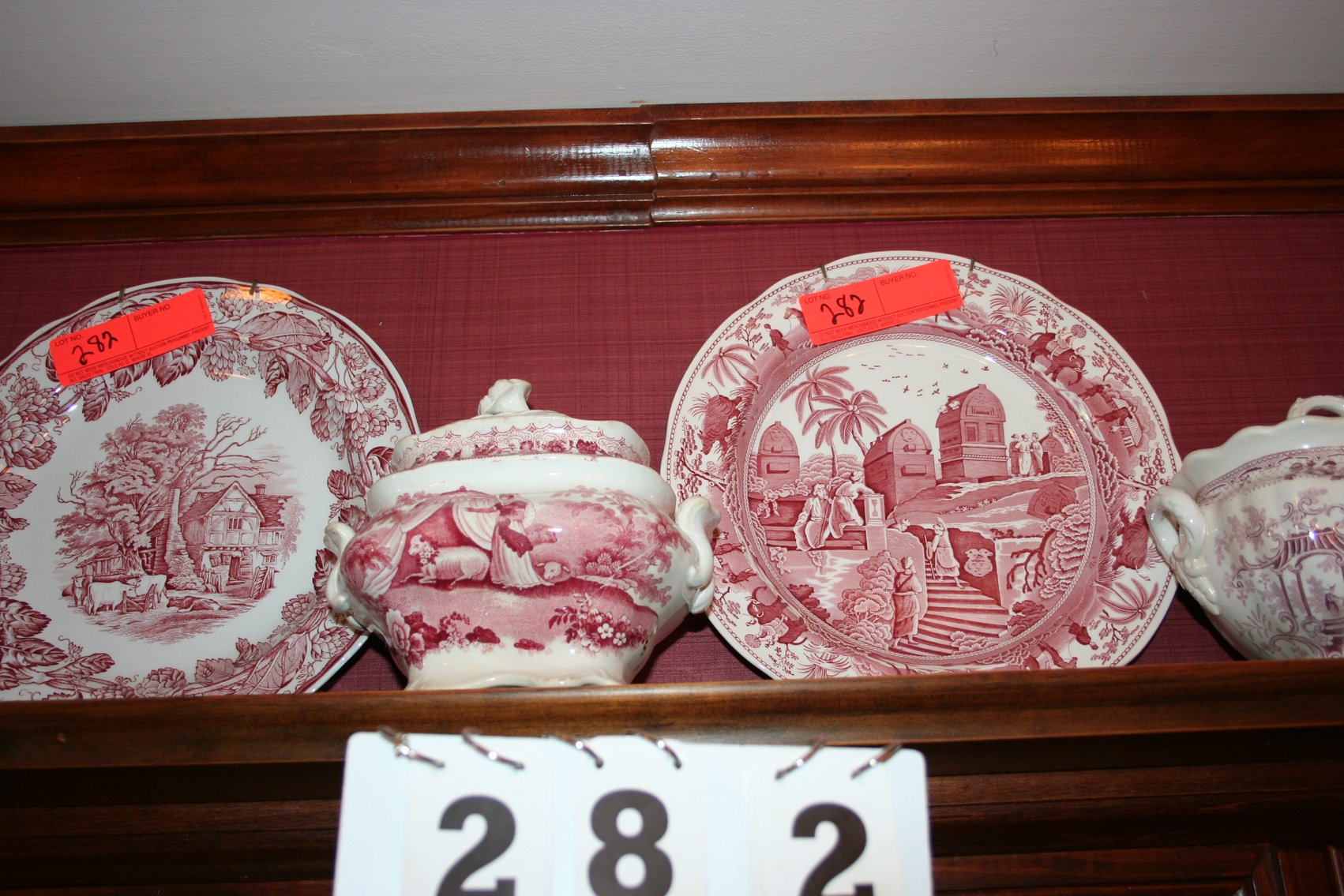 Image for Vintage Staffordshire (6 Pieces)