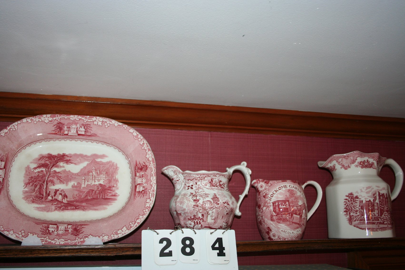 Image for Vintage Staffordshire (4 Pieces)