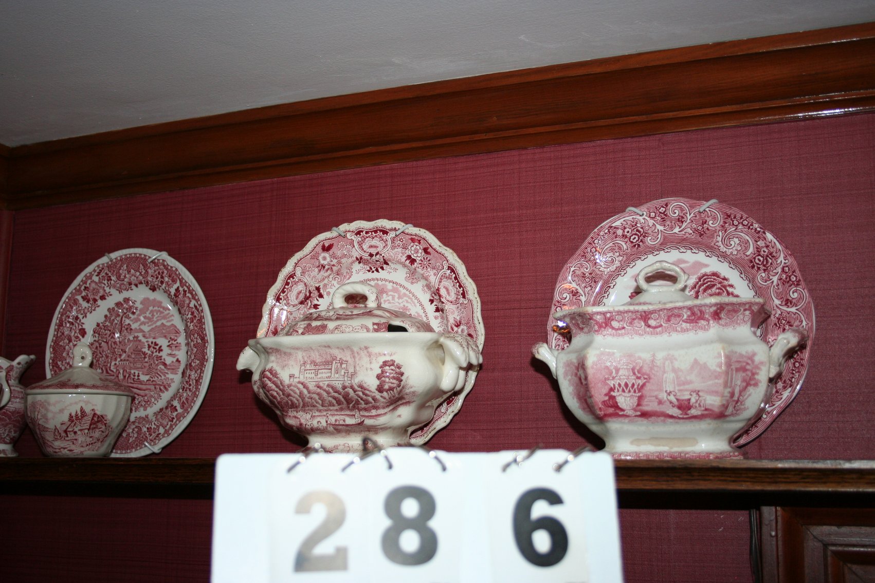Image for Vintage Staffordshire (6 Pieces)