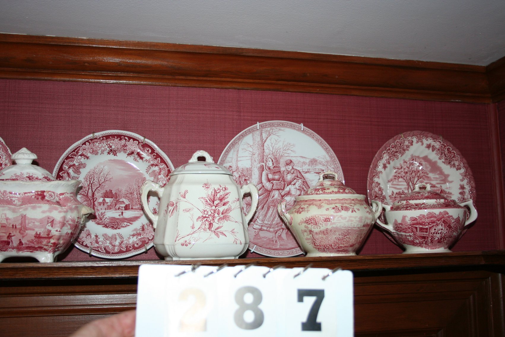 Image for Vintage Staffordshire (9 Pieces)