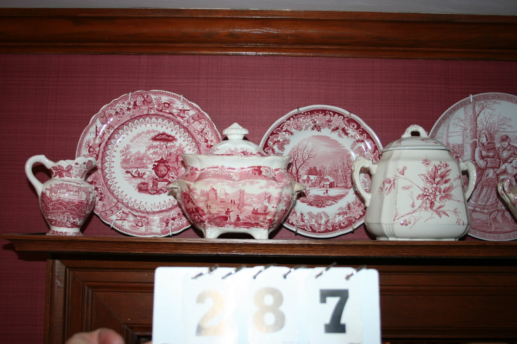 Image for Vintage Staffordshire (9 Pieces)