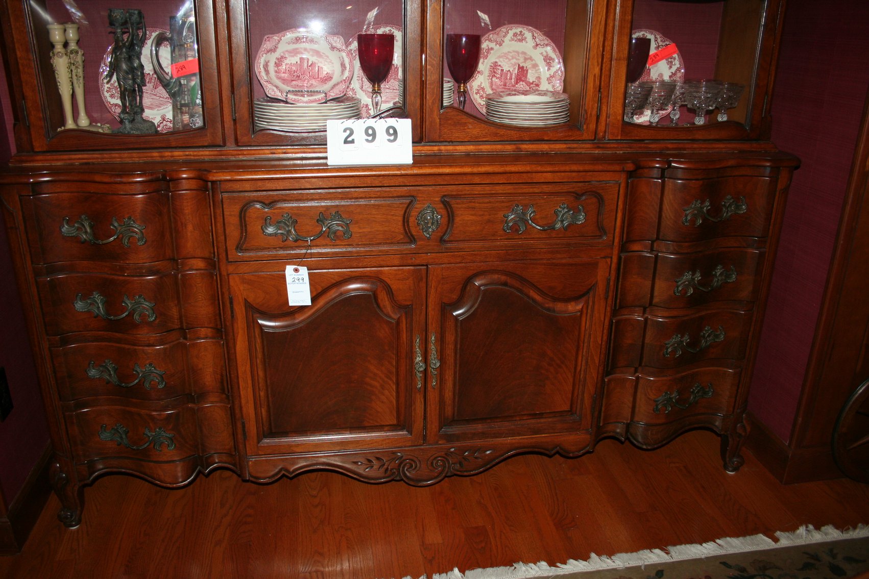 Image for Vintage China Cabinet 83