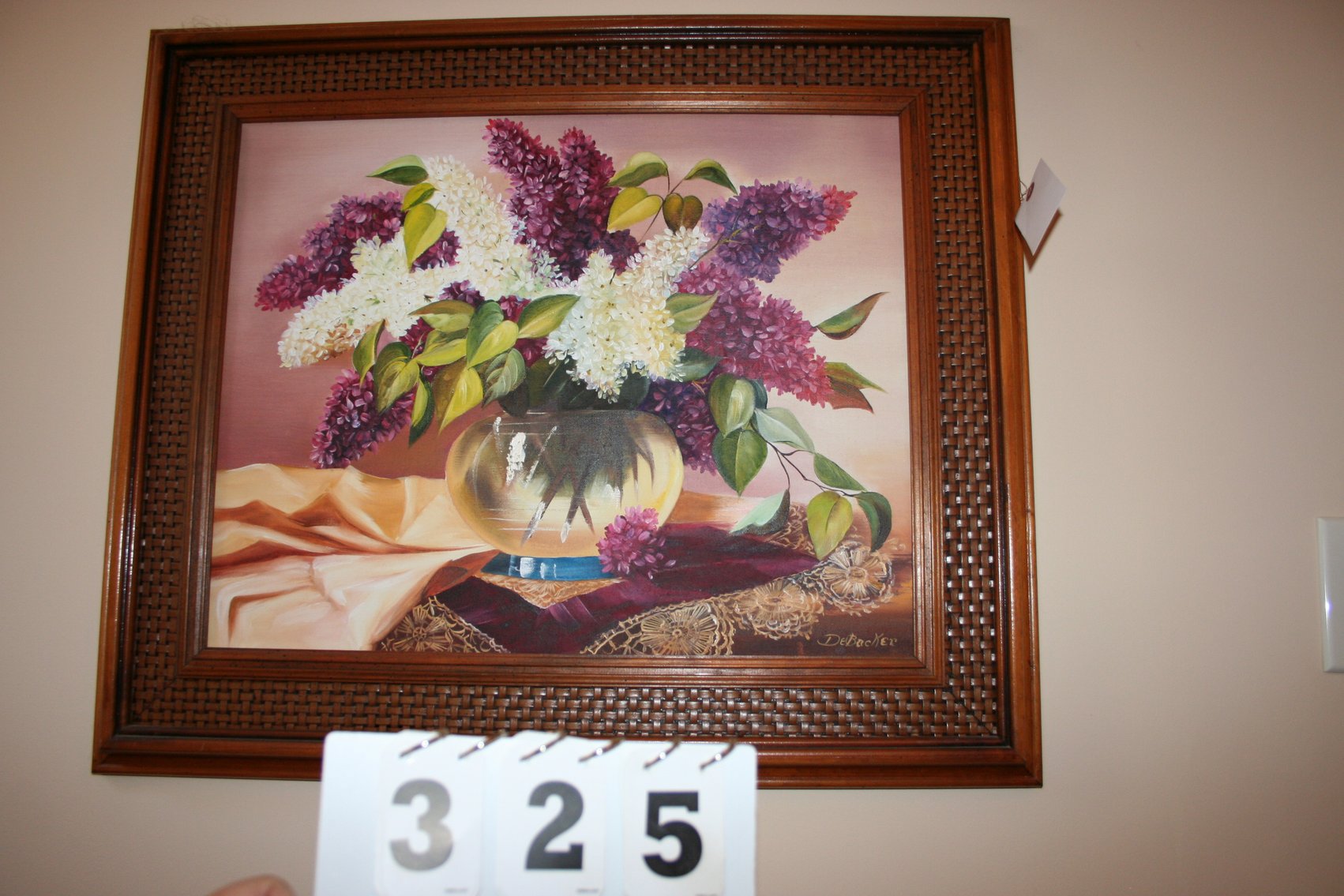 Image for Oil Floral Artist De Becker