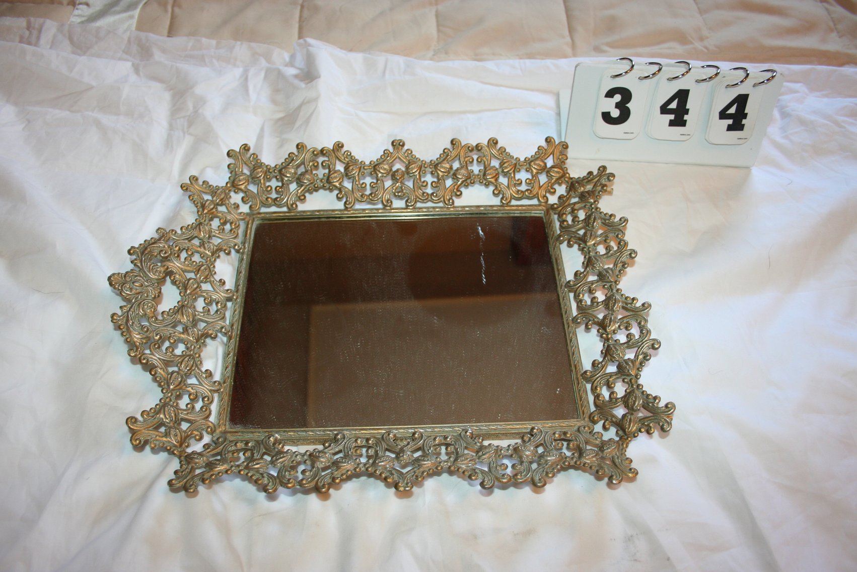 Image for Antique Brass Tray