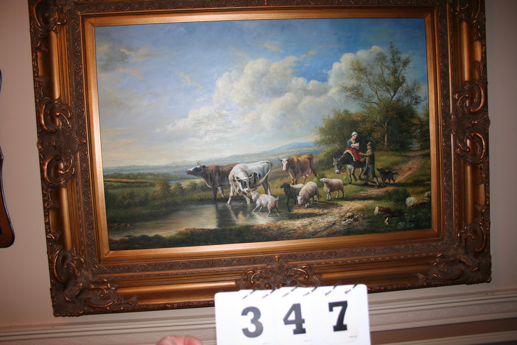 Image for Oil on Canvas - Artist W. Eboli