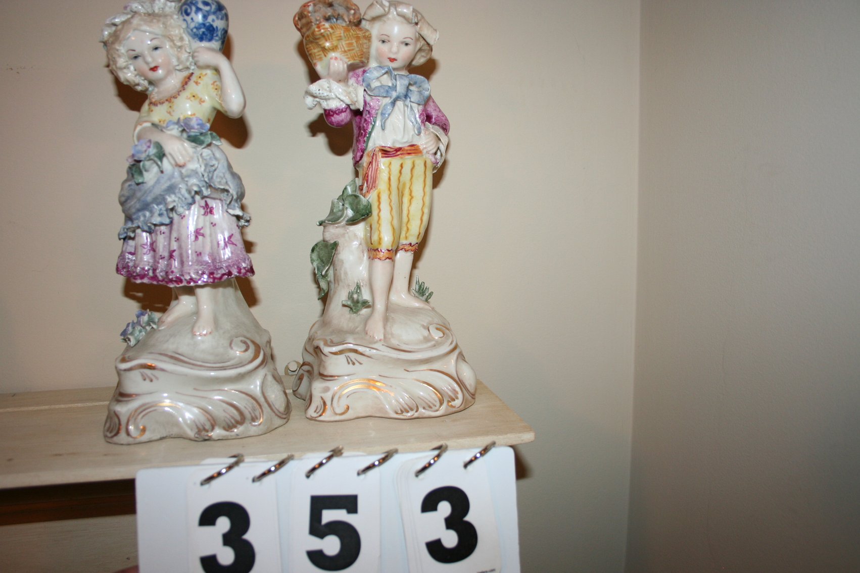 Image for Antique Porcelain Figurines