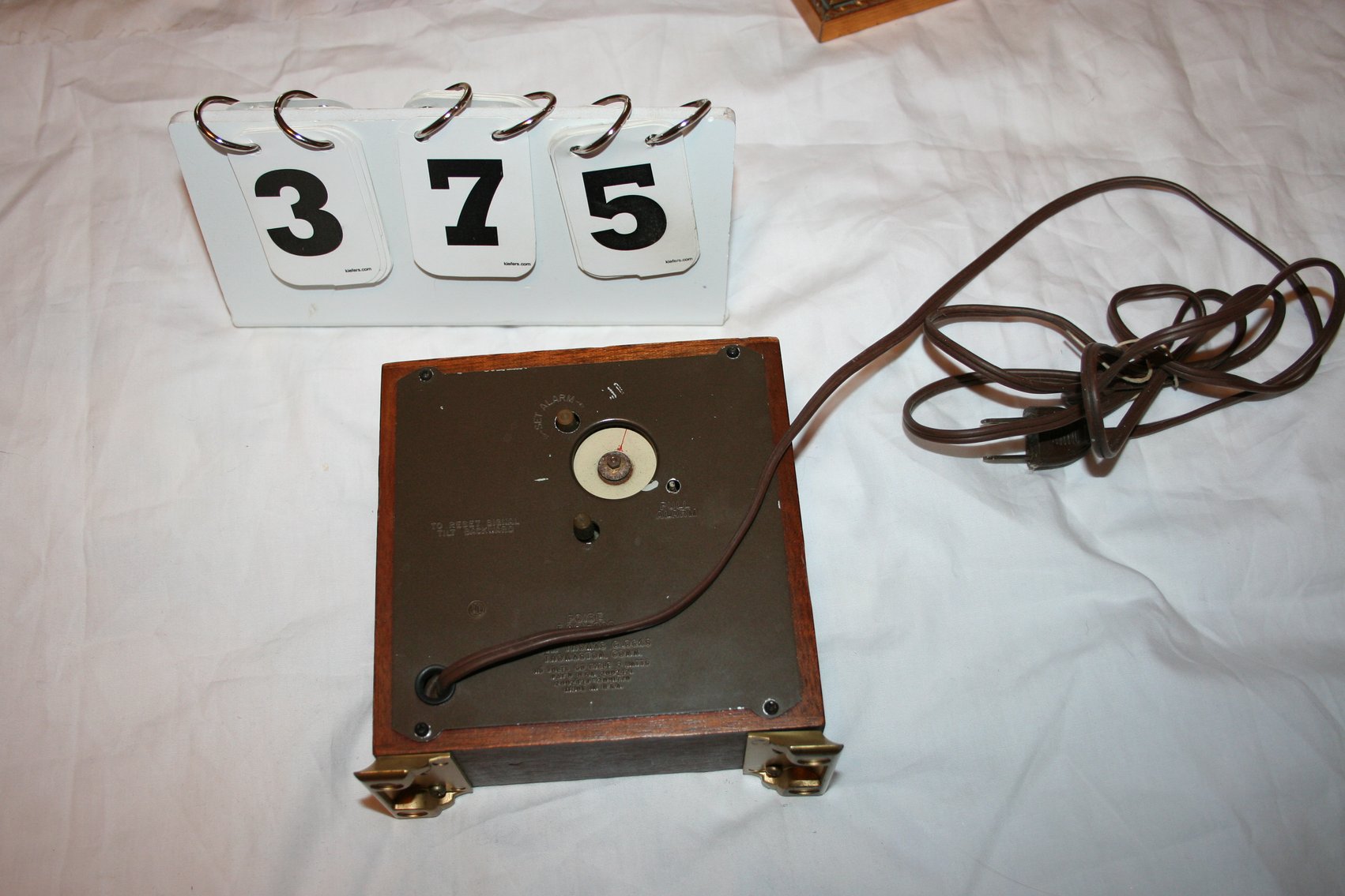 Image for Vintage Seth Thomas Clock (Working) 1960