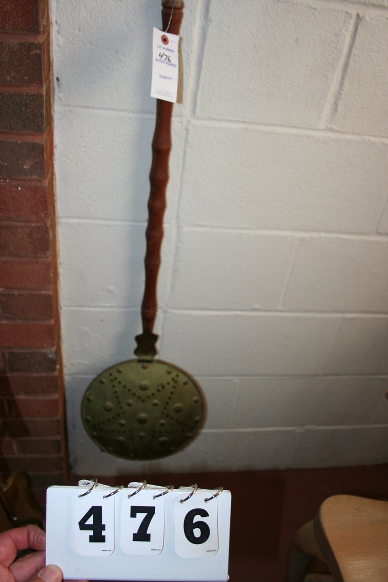 Image for Vintage Brass Bed Warmer