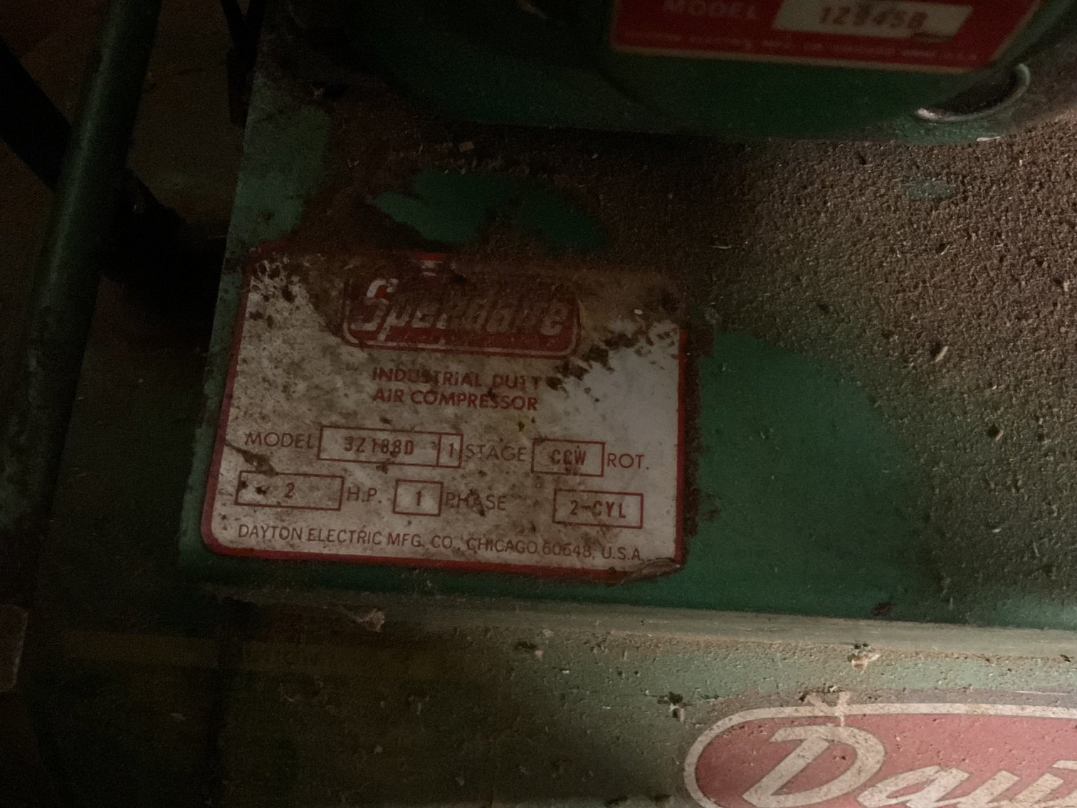 Image for Dayton Speedaire Compressor
