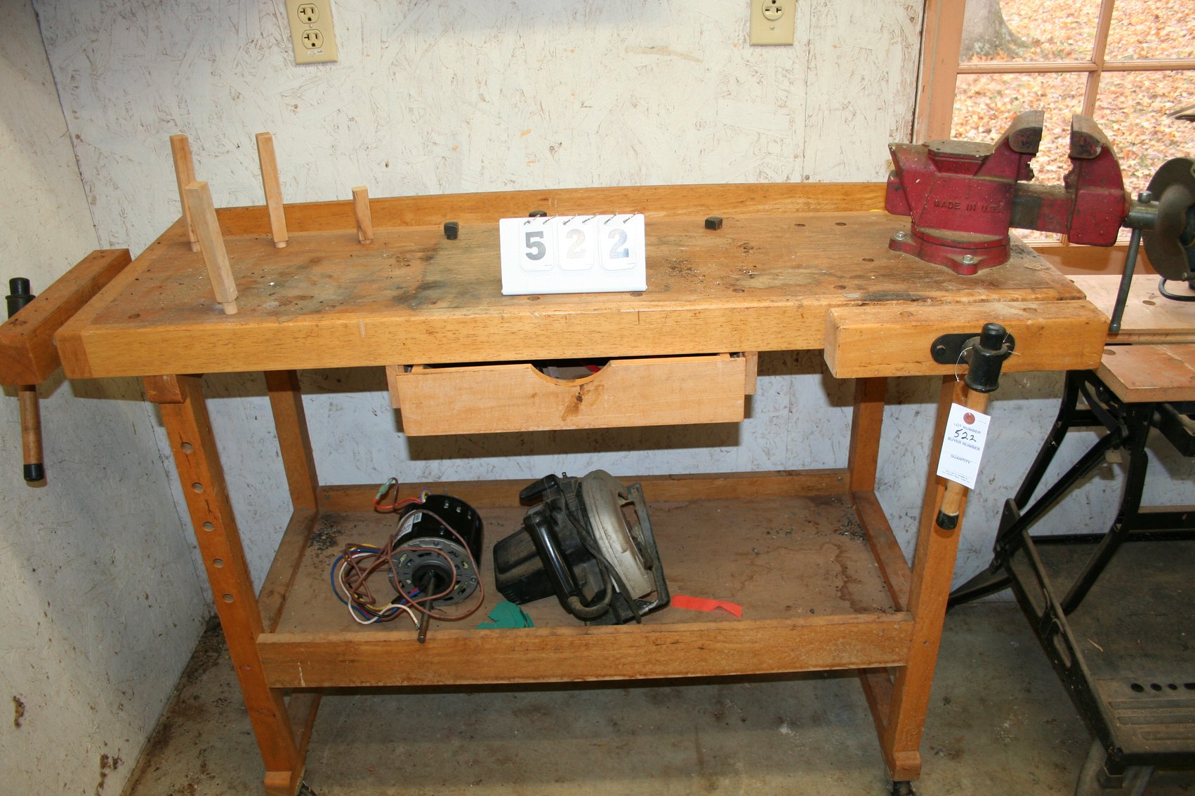 Image for Vintage Sjoberg Work Bench