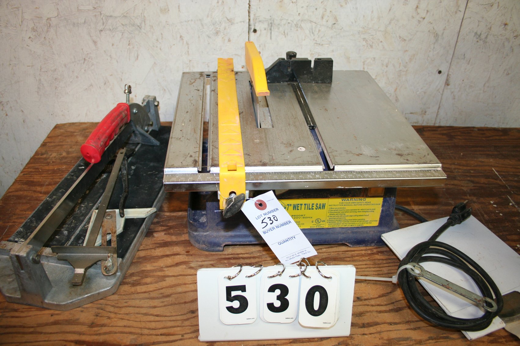 Image for Tile Saw & Tile Cutter