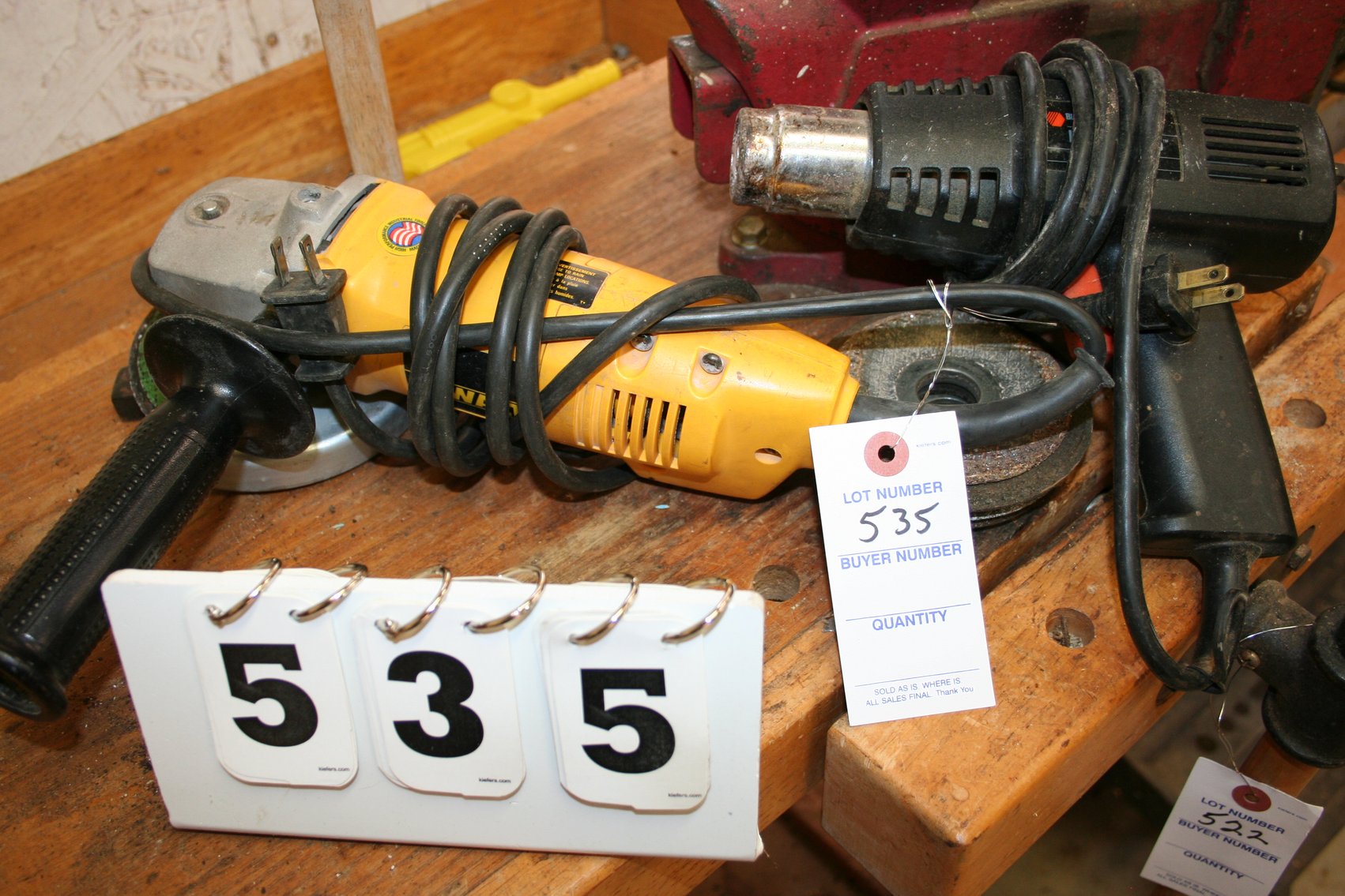 Image for Dewalt Grinder / Heat Gun