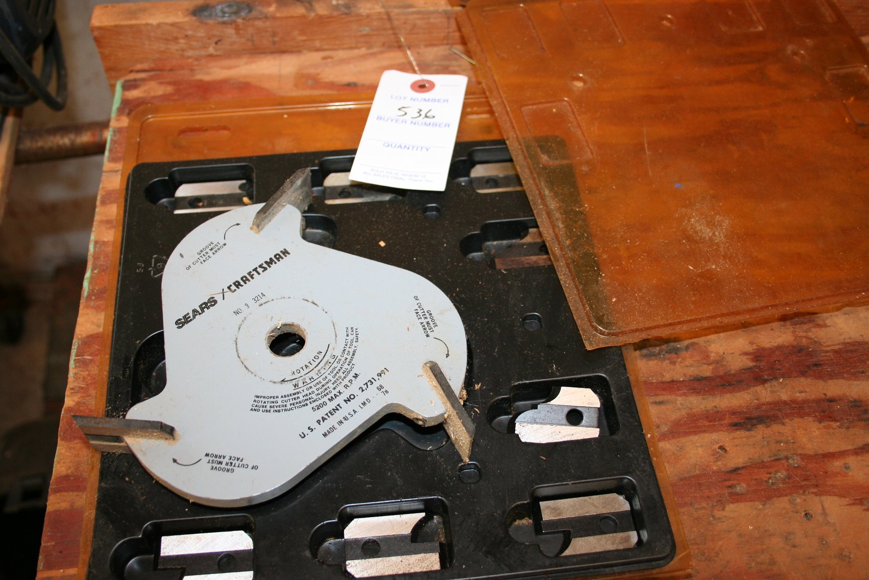 Image for Molding Head Set Sears Craftsman