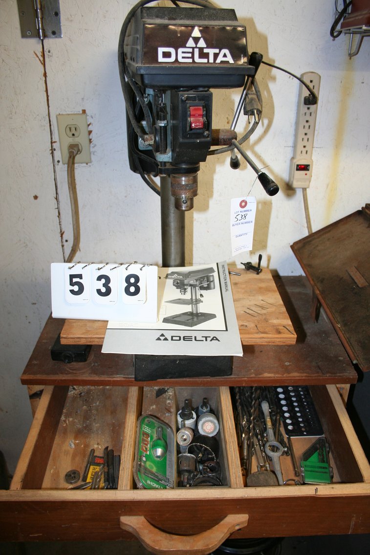 Image for Delta Drill Press & Drill Bits