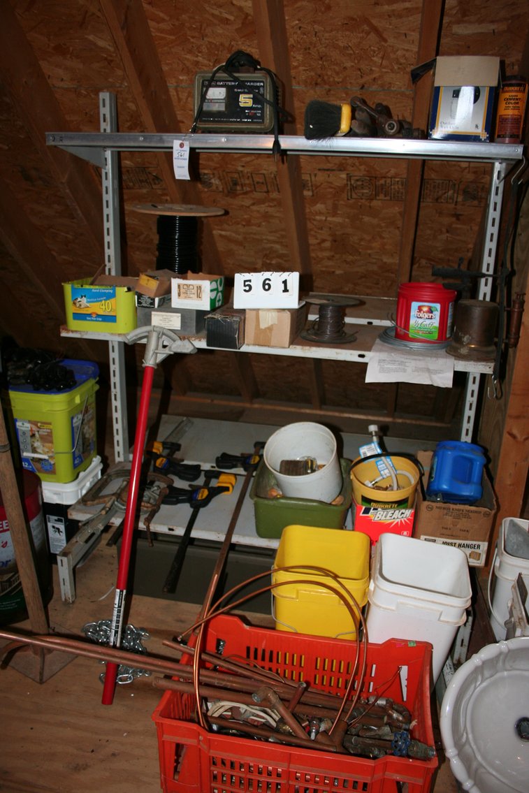 Image for Large Lot Misc Tools & Pipe