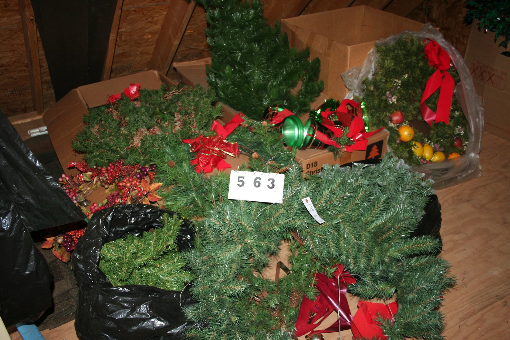 Image for Large Lot Christmas Decorations
