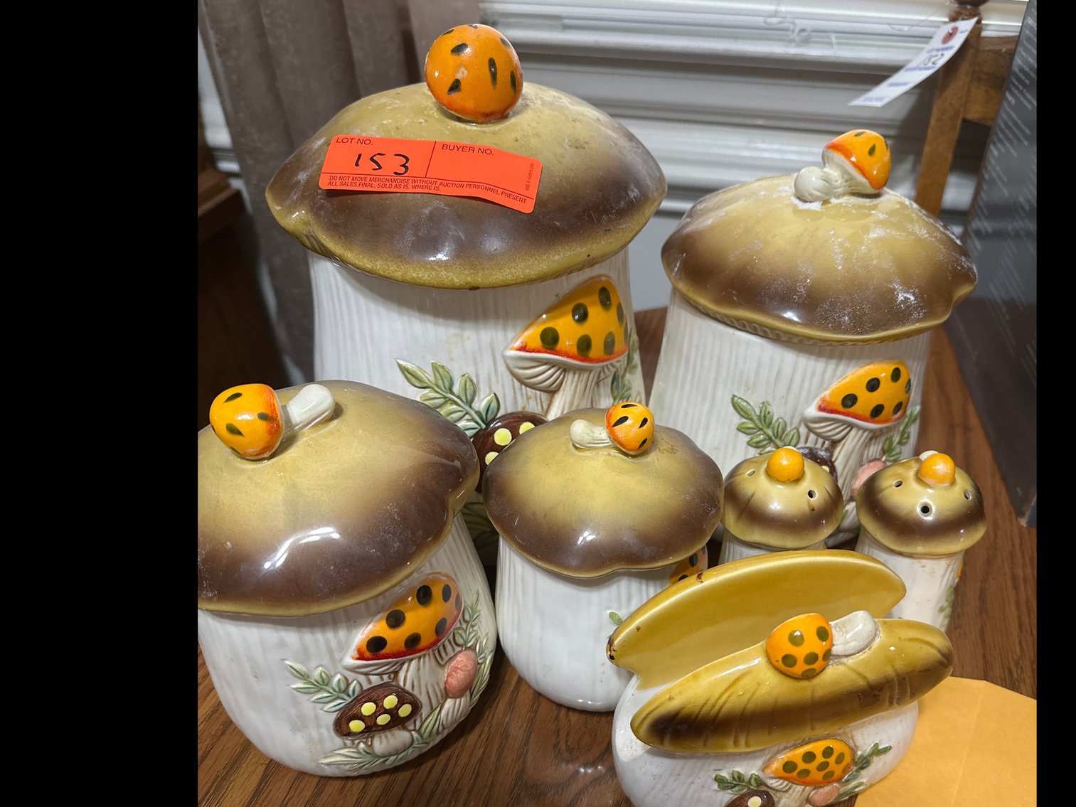 Image for Porcelain canister set