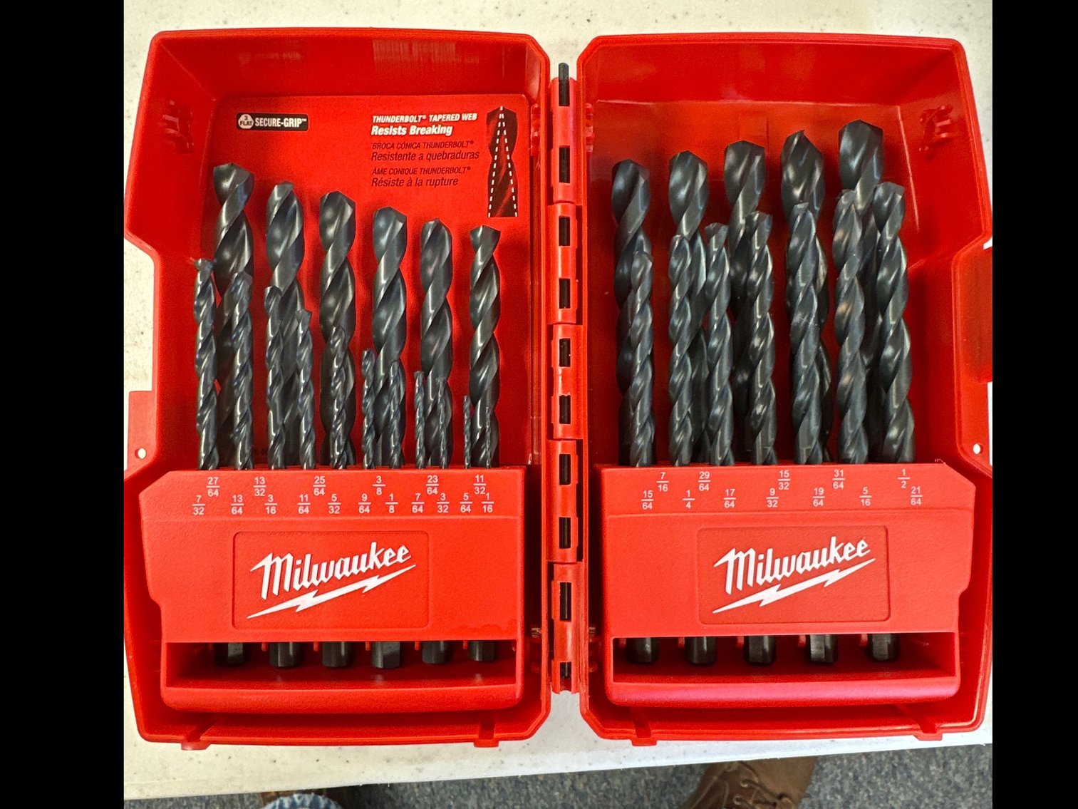 Image for Complete set of drillbits