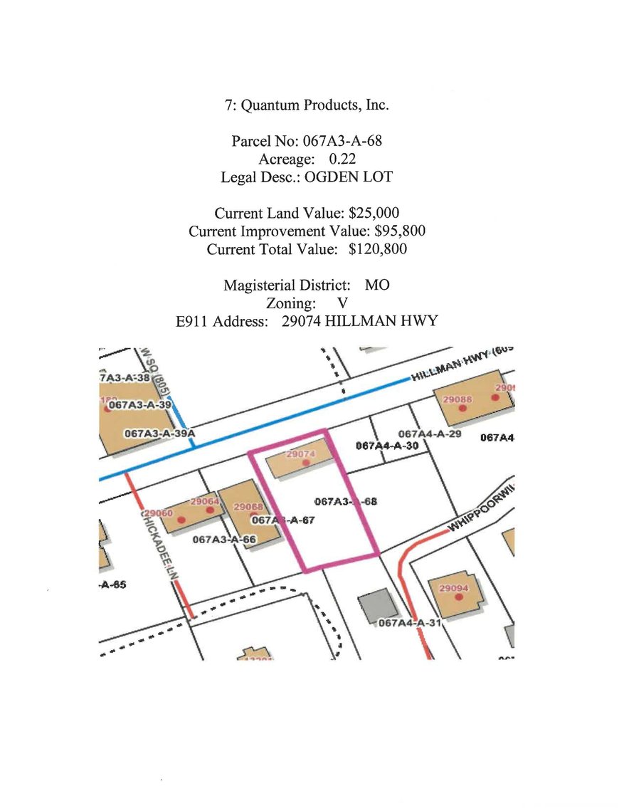 Image for JS7 - 29074 Hillman Highway, Meadowview, 0.22 acre