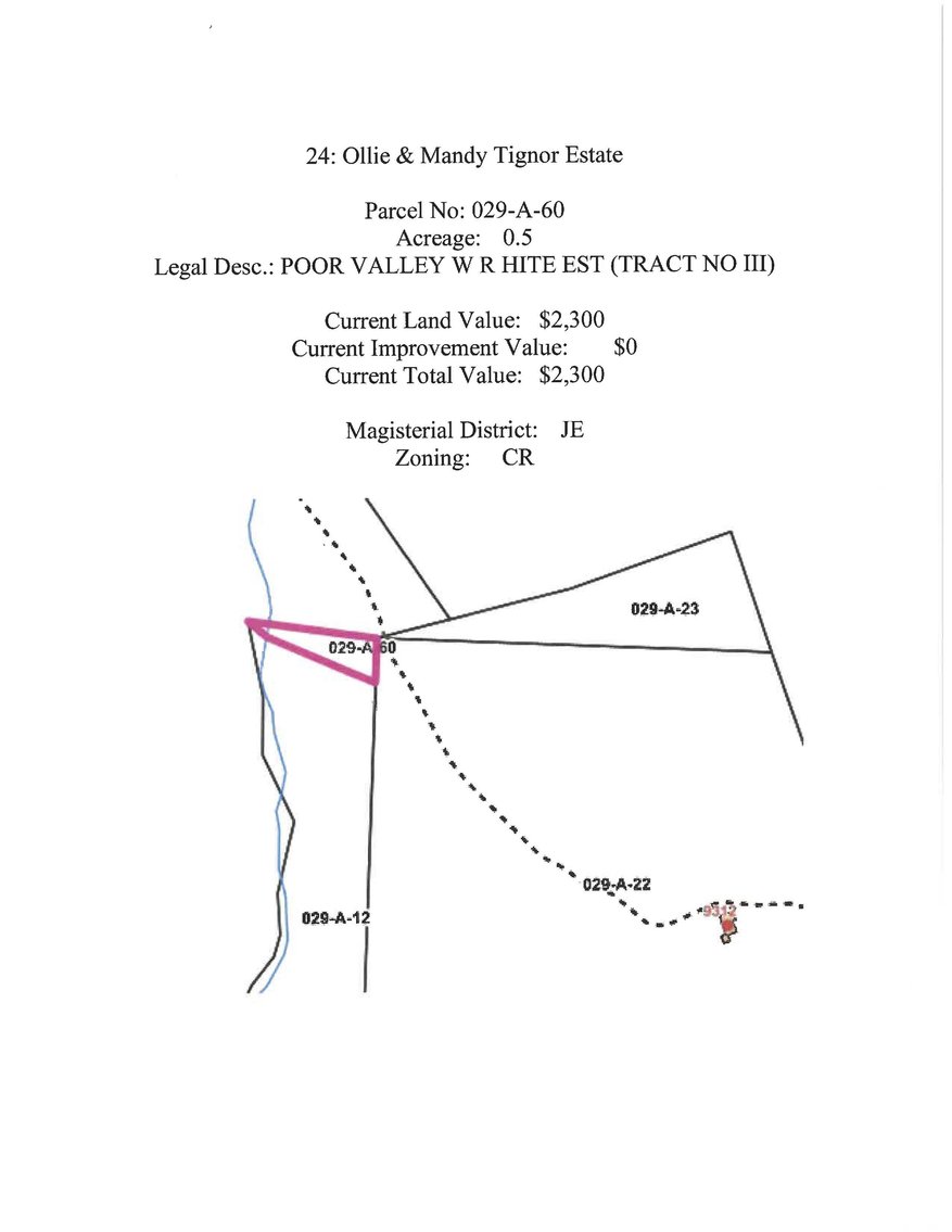 Image for COMBINED INTO JS25 JS24 - 0.5 acre +/- off of Sugar Cove Road, Abingdon