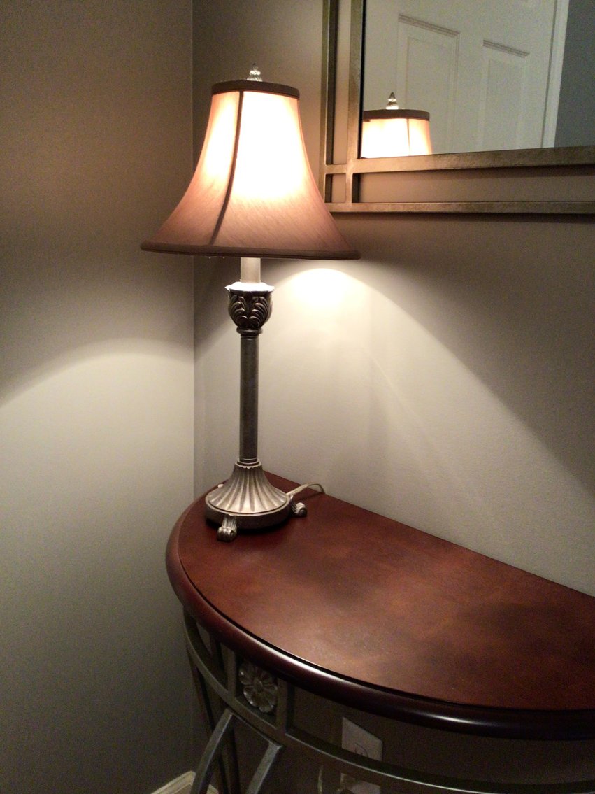 Image for Table, Mirror and Lamp