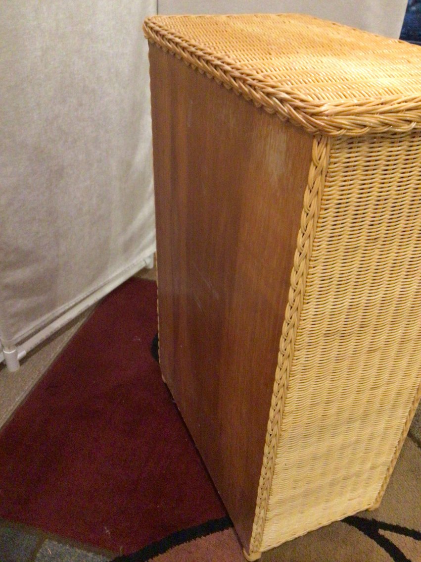 Image for Wicker Storage Cabinet