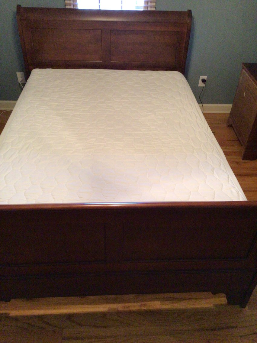 Image for Maple Sleigh Bed - Queen
