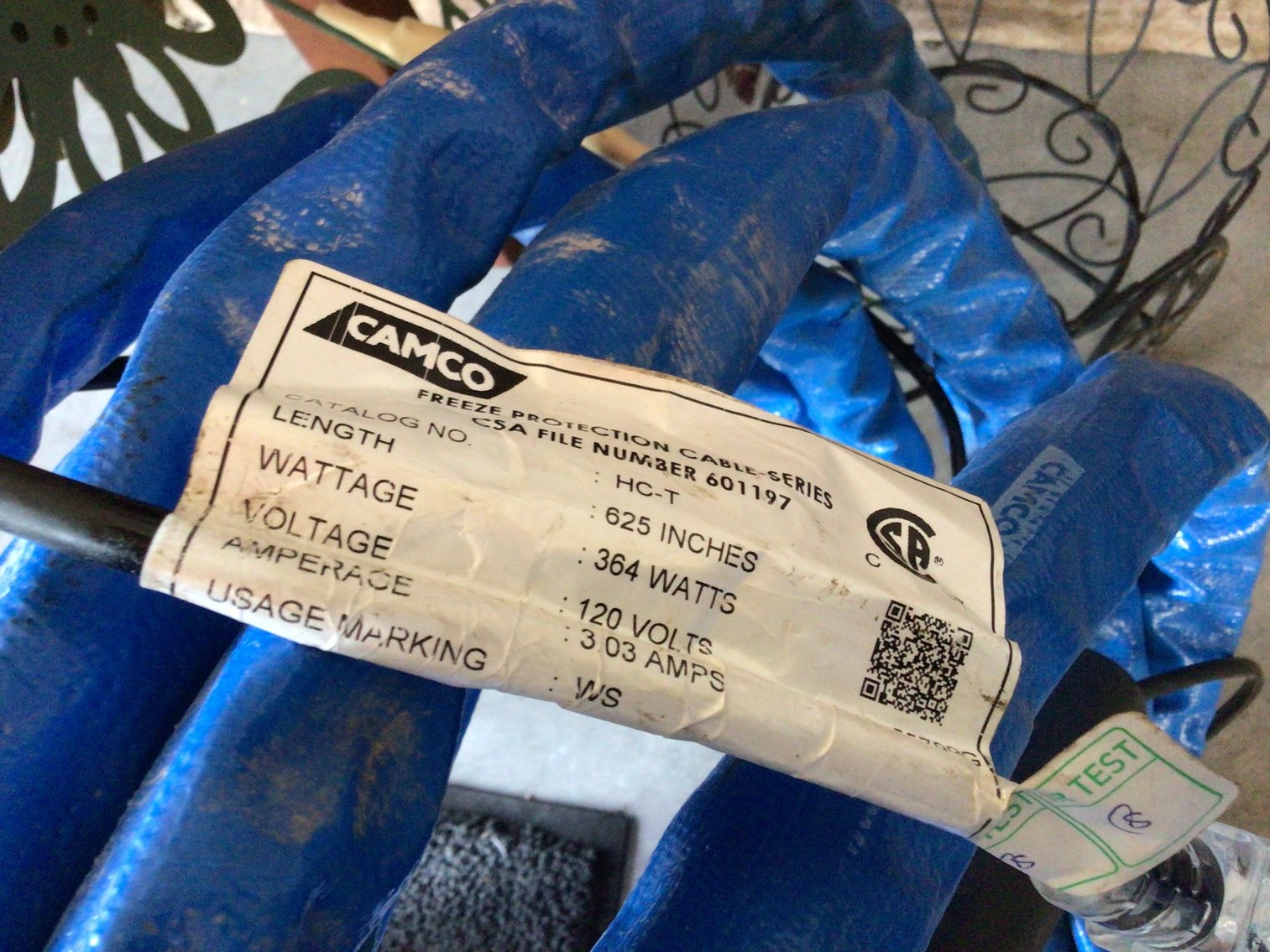 Image for 52’ Heated Water Hose