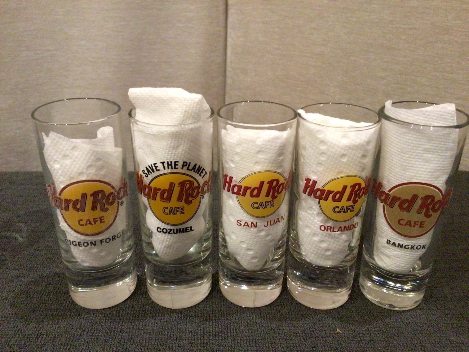 Image for 29 Souvenir/Collector Glasses - Hard Rock and More!