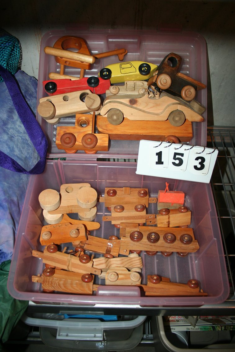 Image for Vintage Wood Toy Cars
