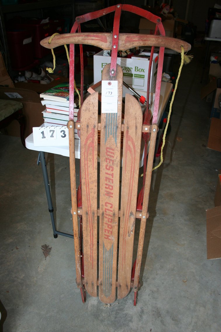 Image for Antique Western Clipper Sled