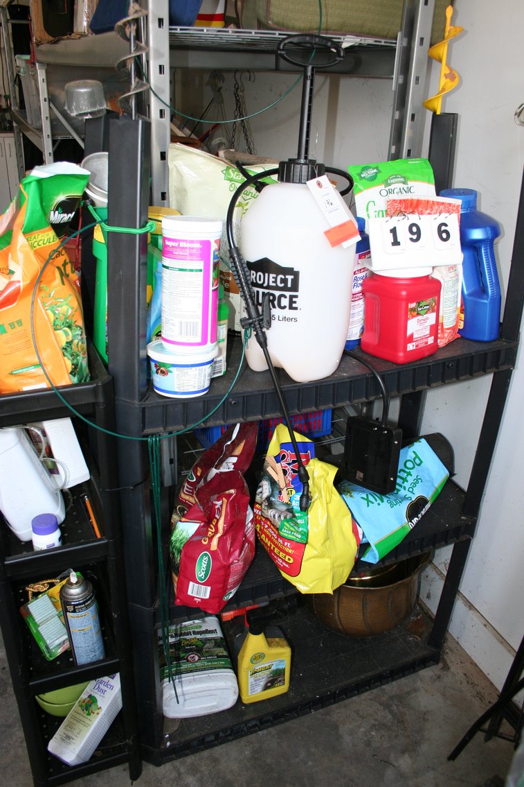 Image for Gardening Supplies & Shelf