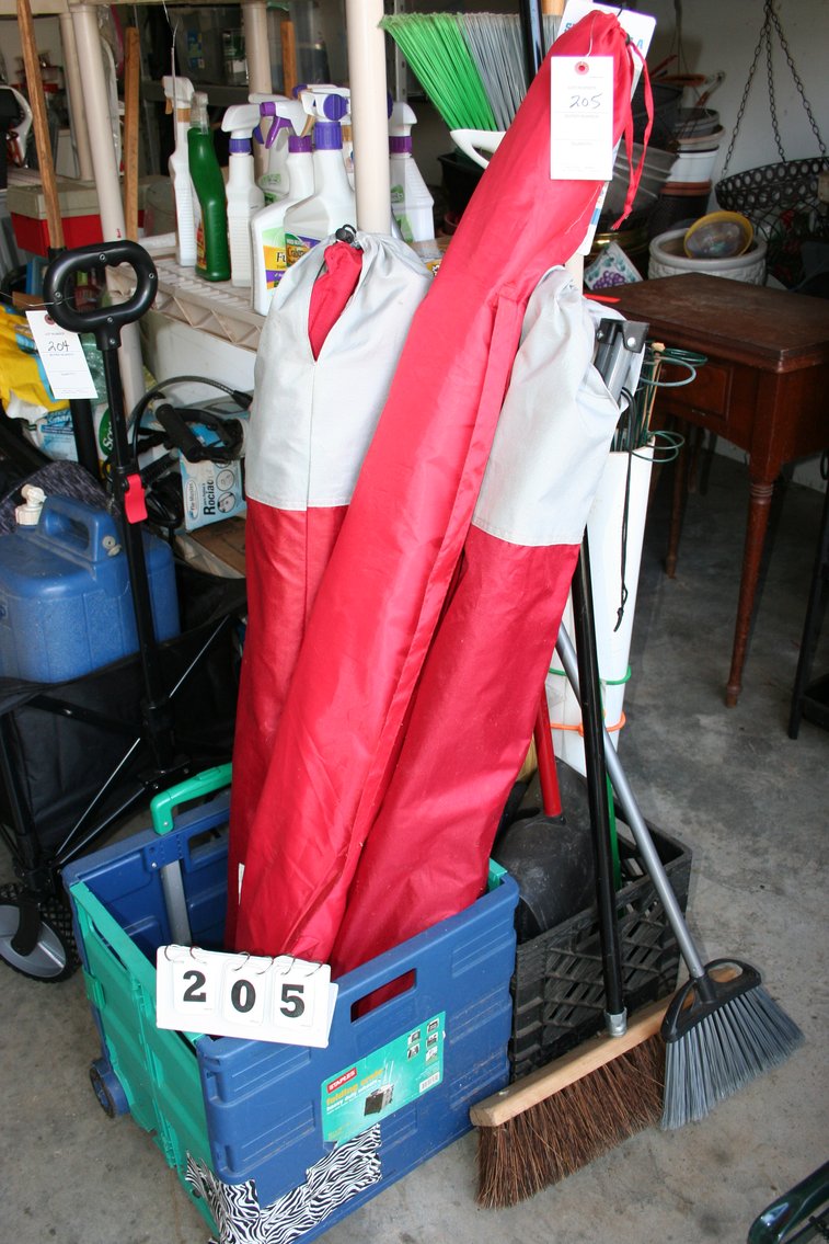 Image for Chairs & Umbrella / Brooms