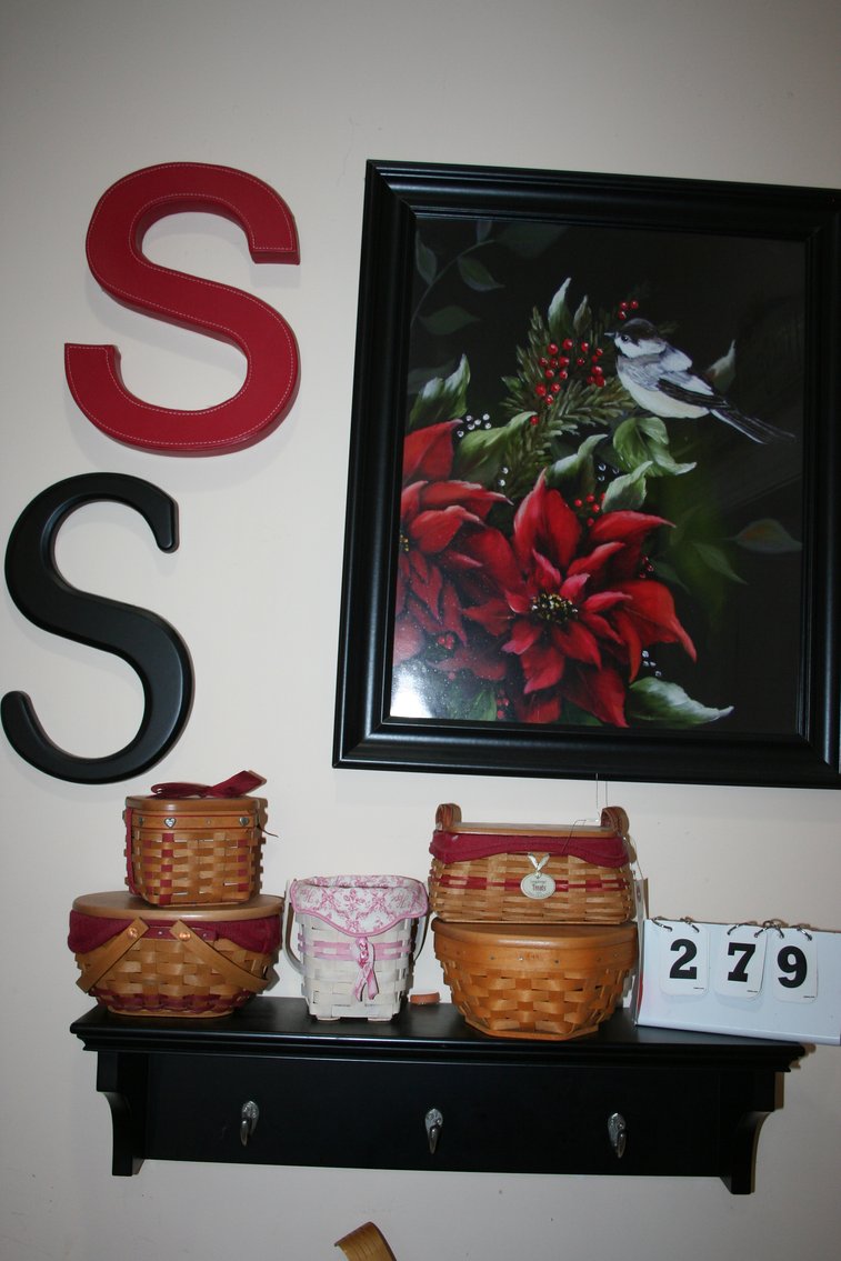 Image for Longaberger Baskets (5) Misc Items