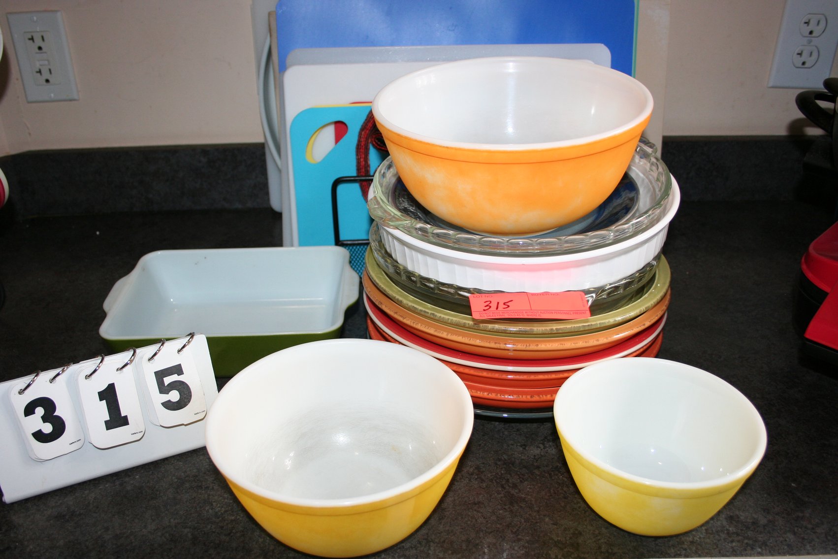 Image for Pyrex & Misc Items