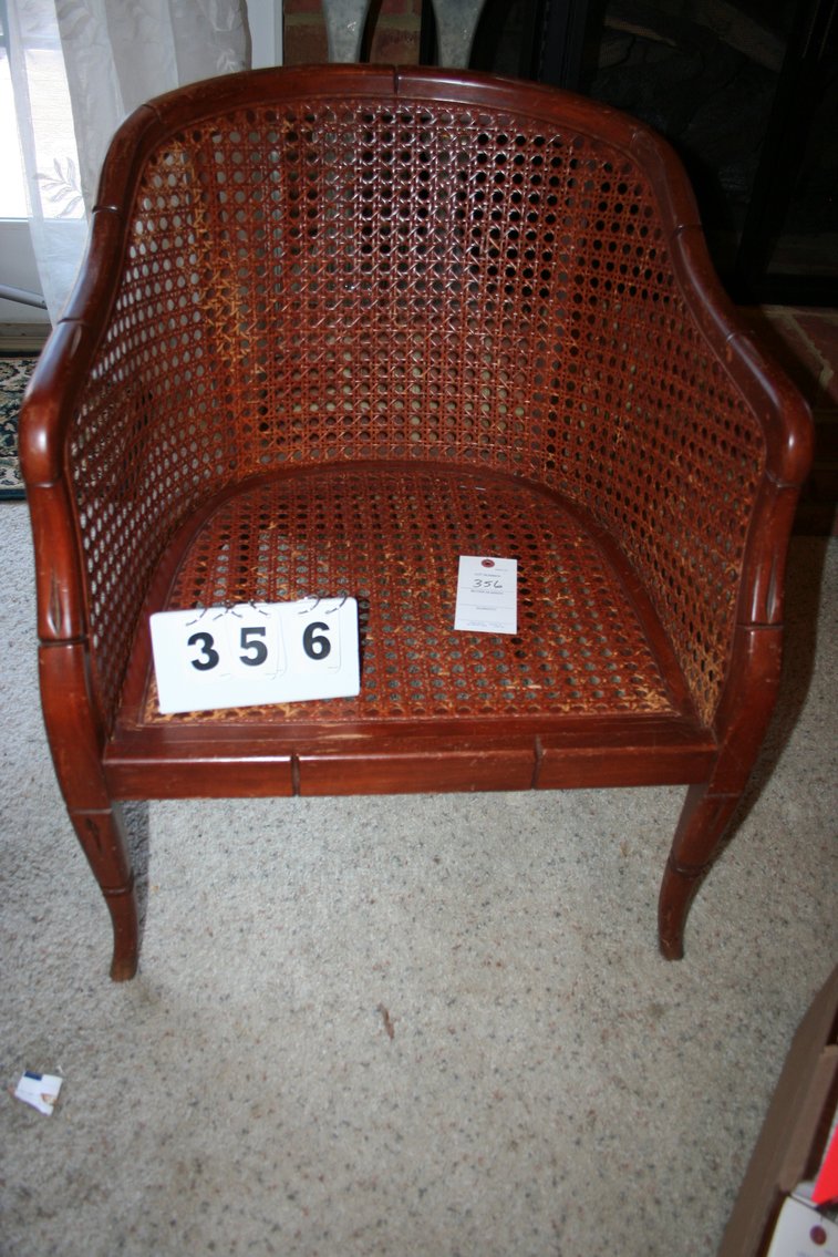 Image for Mid Century Bamboo & Cane Bottom