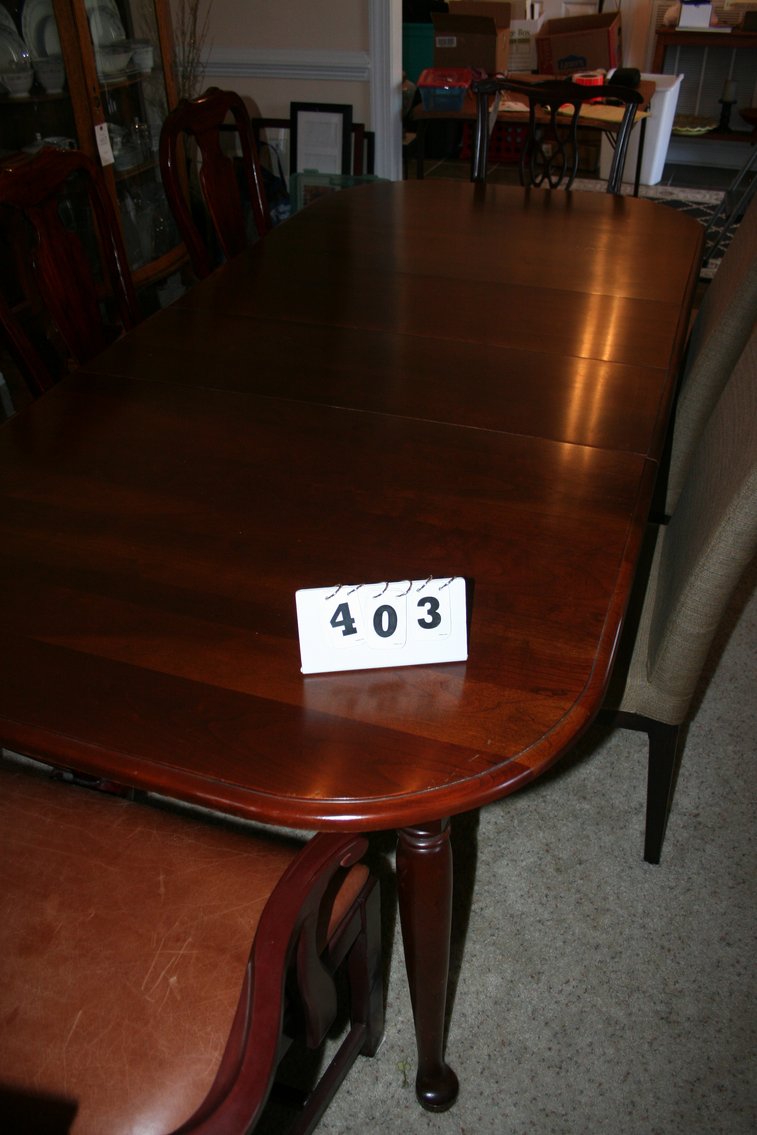 Image for Dining Table Walnut 7 Chairs 7 Foot X 48