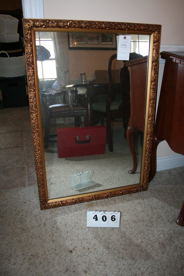 Image for Mirror Gold Frame 39