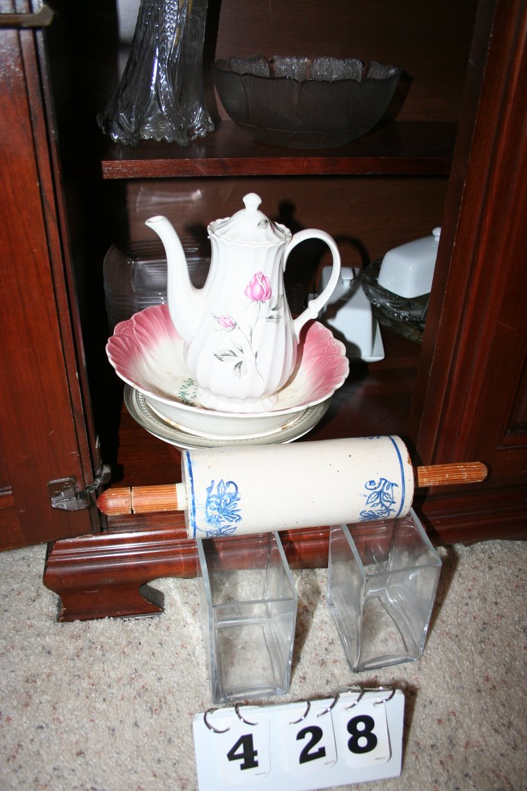 Image for Rolling Pin & Misc Glassware