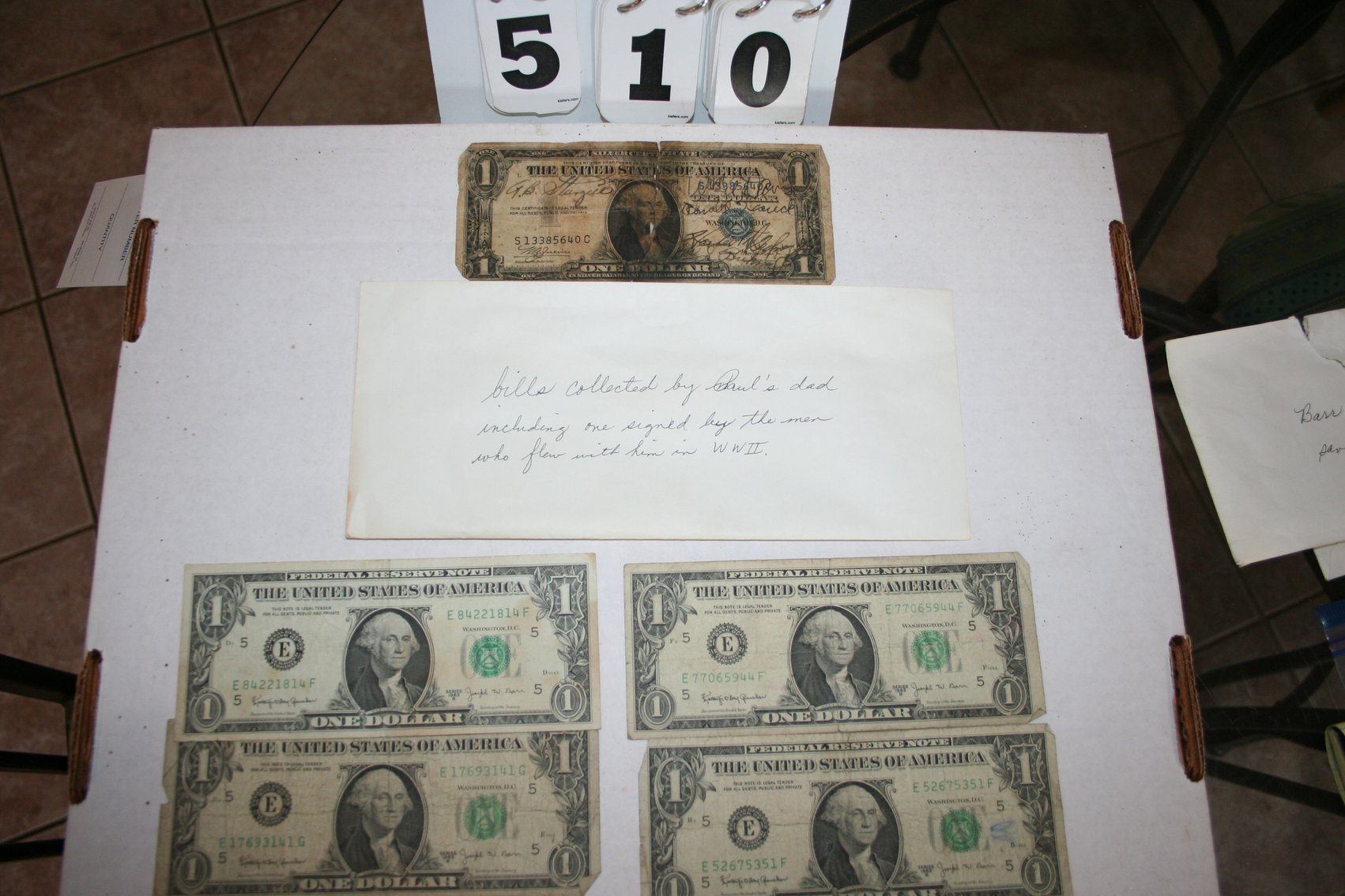Image for Silver Certificate (Signed) 1963 B Barr Notes (4)