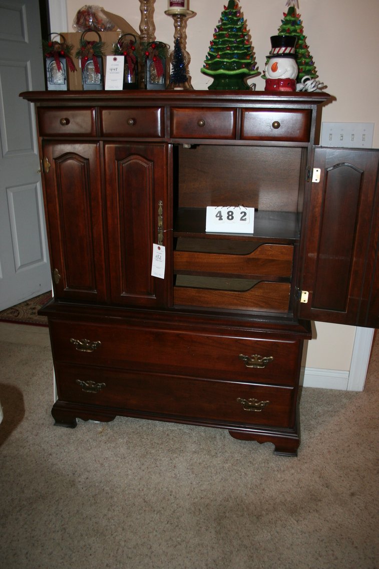 Image for Armoire Cabinet with Drawers 42