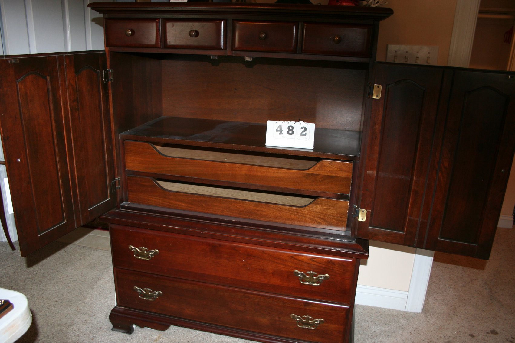 Image for Armoire Cabinet with Drawers 42