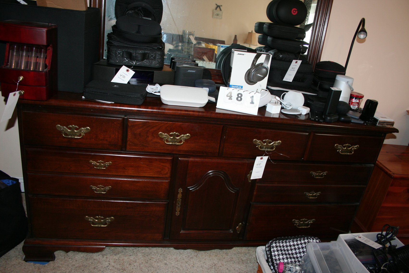 Image for Dresser & Mirror 84