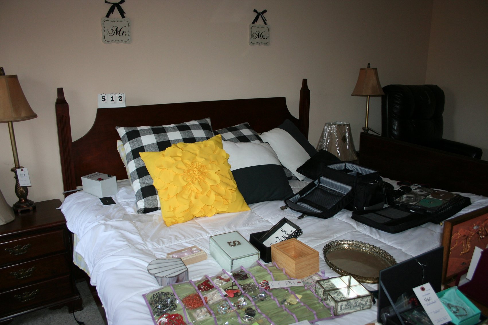 Image for King Size Bed (Only) Free Mattress (New)