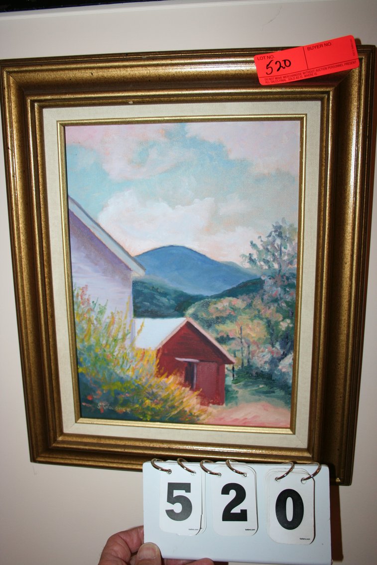 Image for Oil - Signed S Woodnick 