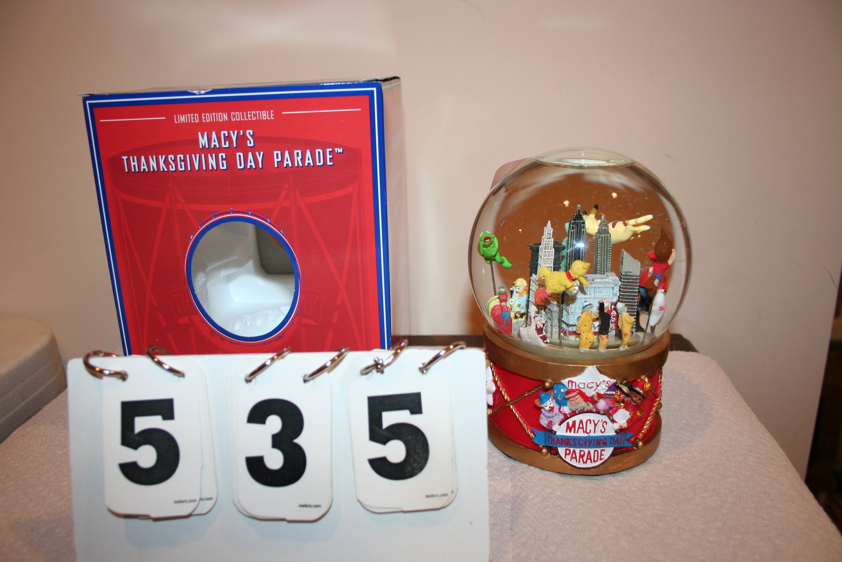 Image for Music Box Water Globe