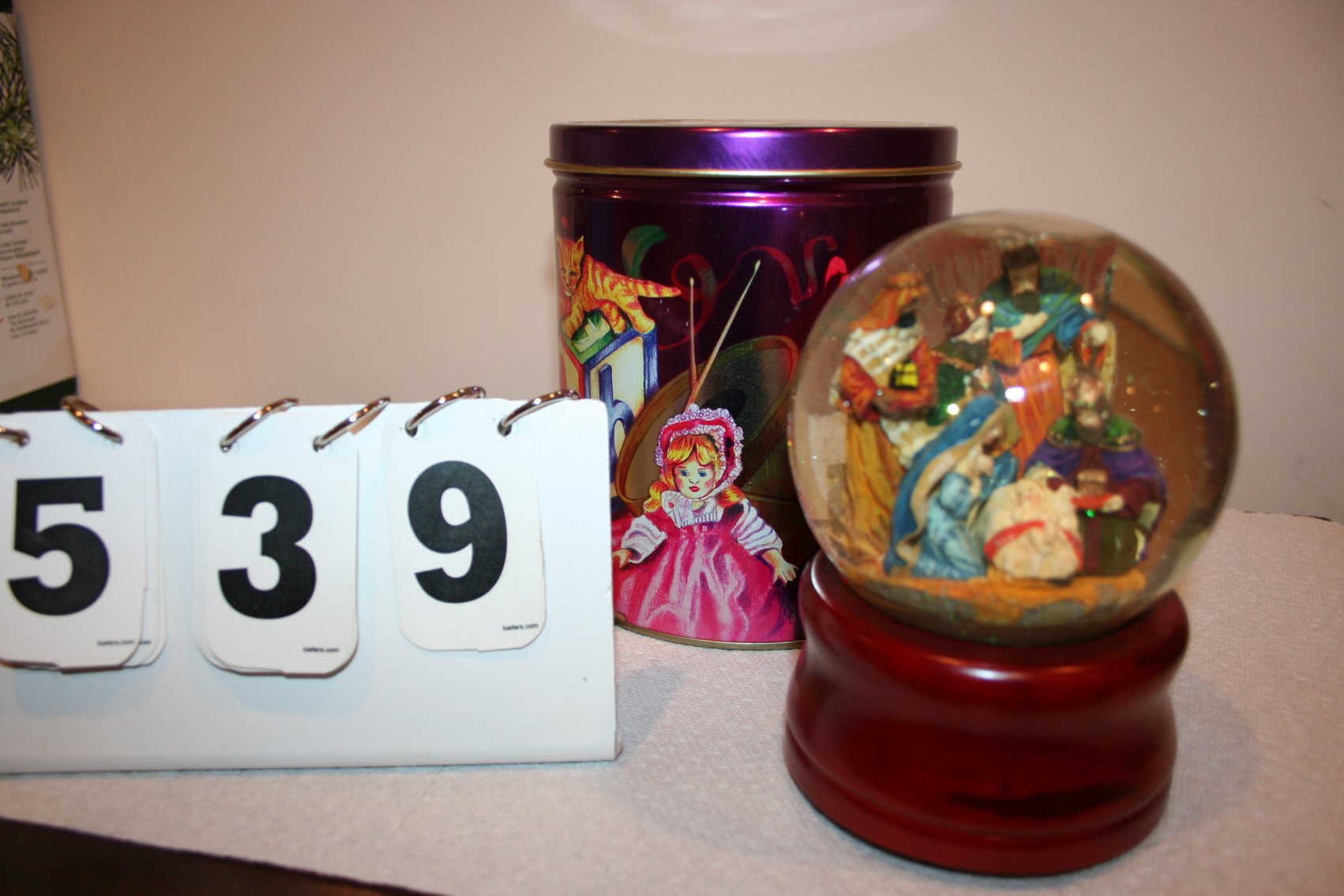 Image for Music Box Water Globe