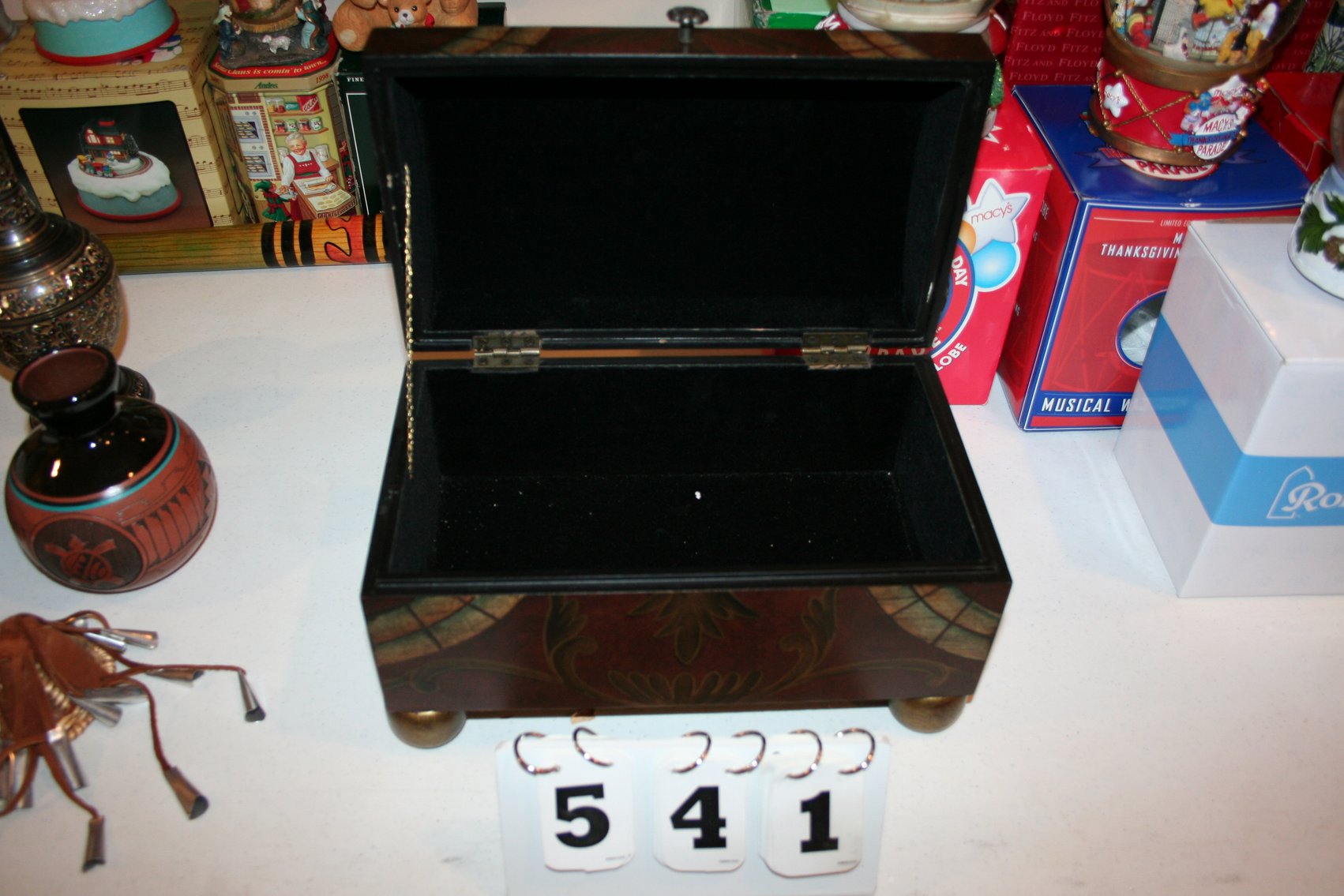 Image for Wooden Box Hand Painted